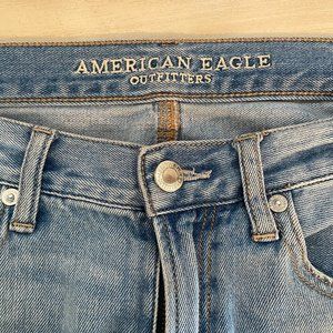 American Eagle Ripped Mom Jeans